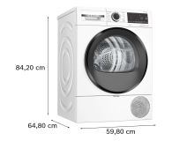 Suszarka Bosch Serie 6 WQG243DKPL 9 kg z pompą ciepła AutoDry EasyClean Filter Program Super 40’ - 1323598 - zdjęcie 4